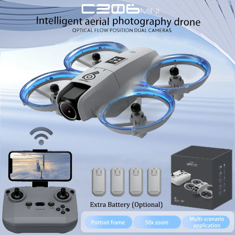CZ06 Мини RC Квадрокоптер Дрон – обзор и цена Drone Kit Tricopter