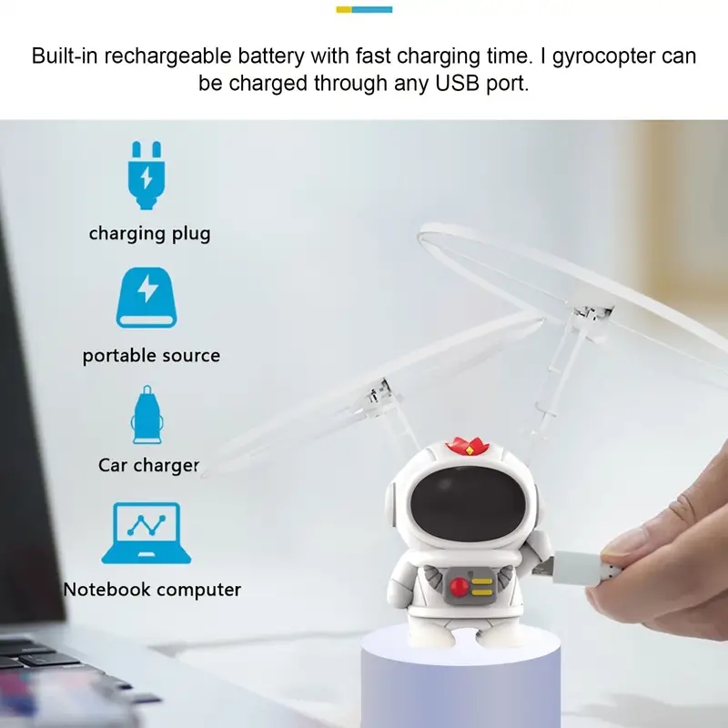 Мини-дрон-космонавт: мультяшны – обзор и цена Drone Kit Tricopter