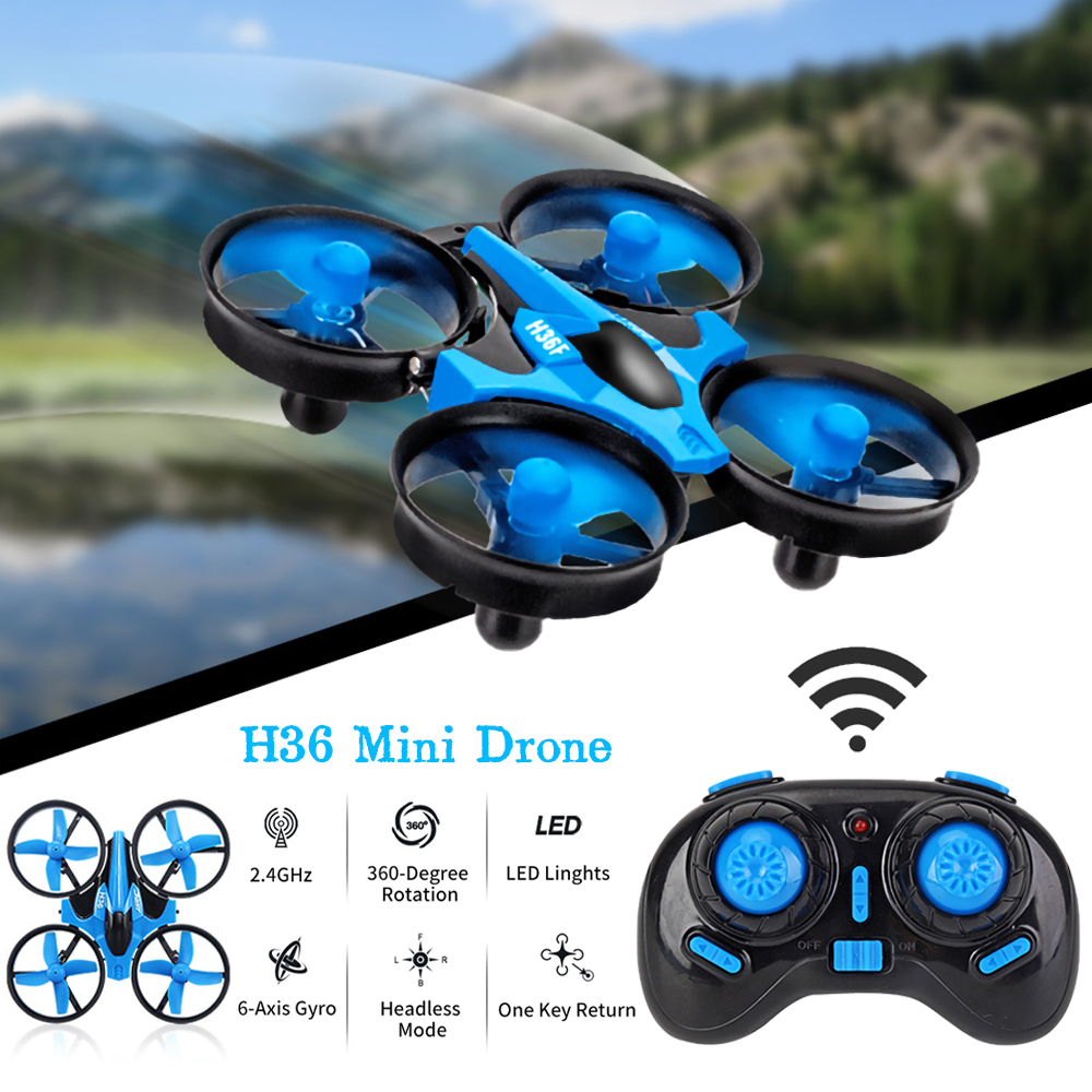 Мини-дрон JJRC H36 2.4G с 6-ос – обзор и цена Drone Kit Tricopter
