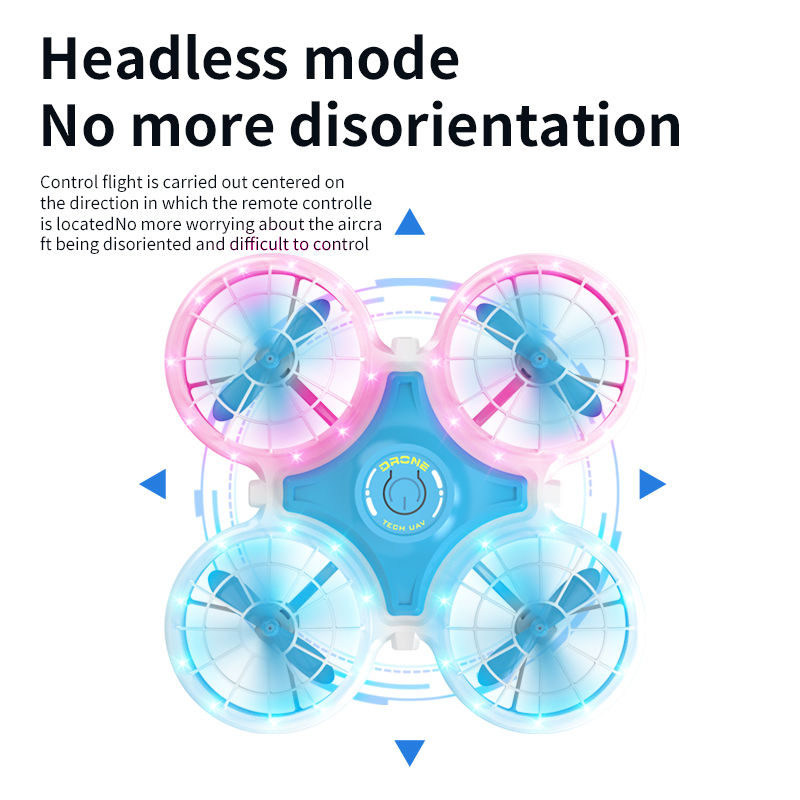 Мини-дрон вспышка 3D флип 2,4G – обзор и цена Drone Kit Tricopter